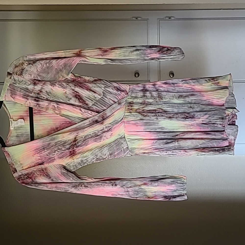 Jacaranda Short jumpsuit/ size S/ tie dyed